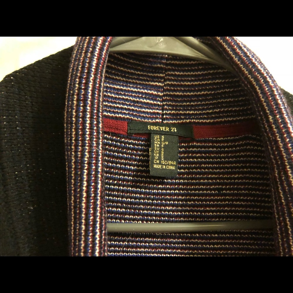 Multicolor sweater jacket - Picture 2 of 3